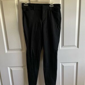 Old Navy black pixie pant high rise